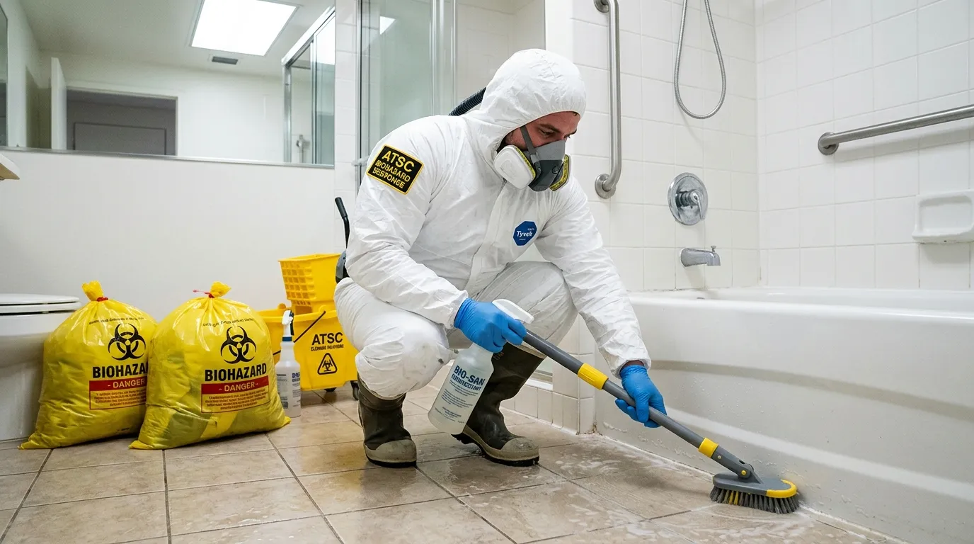 Decontamination equipment deployed for Blood Cleanup in Glenham-Belhar